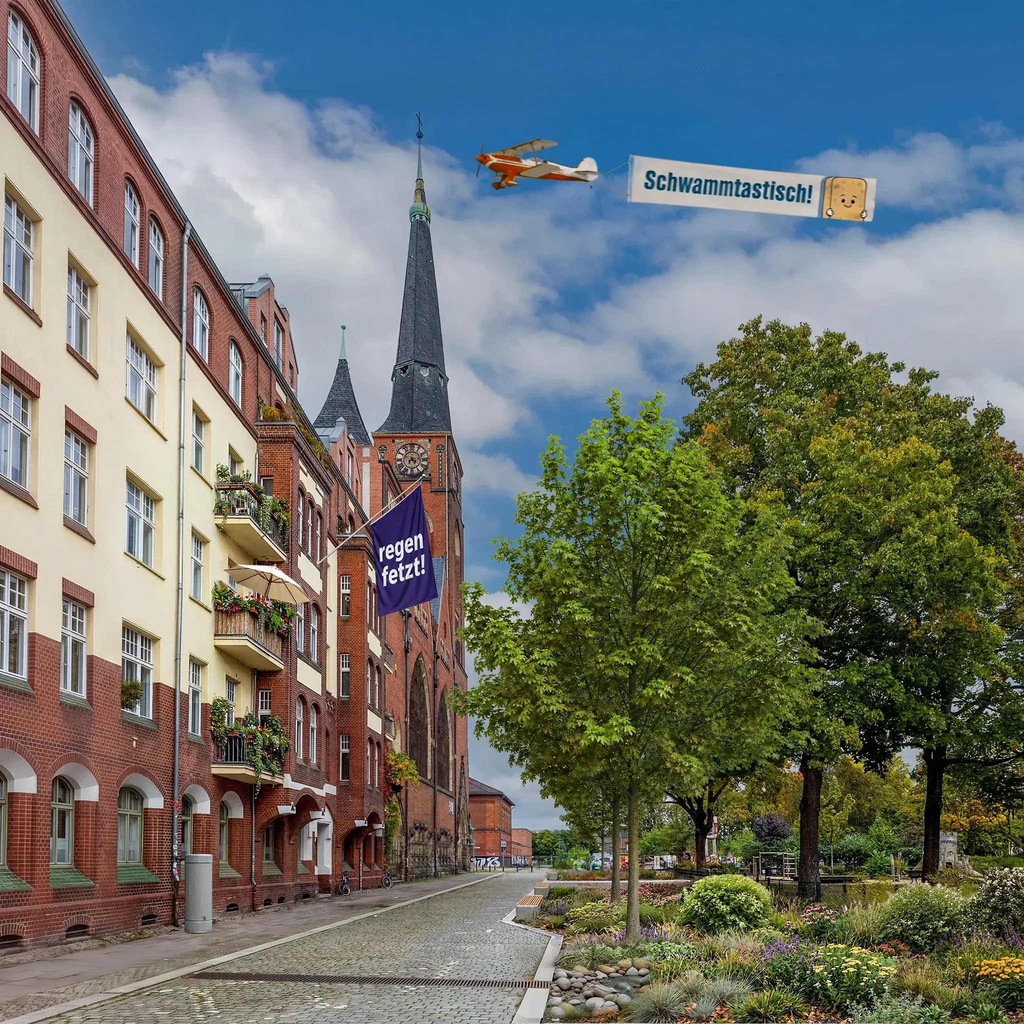 Schwammtastisch – das Game zur Schwammstadt Berlin
